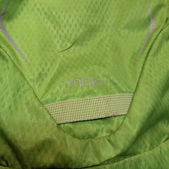 Osprey Moki Backpack Kids O/S Green Blue Hiking Outdoor - Picture 4 of 4